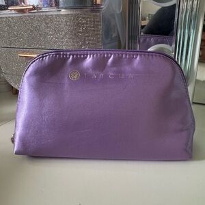 Tatcha Makeup Bag Purple Luxury Makeup Bag Skincare Bag Travel Bag